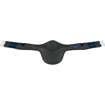 Abbildung von PassierBlu Sattelgurt Protect Leder Stollens. Schwarz 135cm