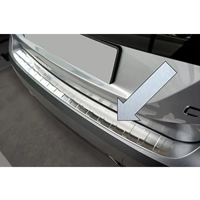 Abbildung von Ladekantenschutz Edelstahl Silber kompatibel mit Citroen C4 III 3. Generation auch e ab Baujahr 09.2020 3235759