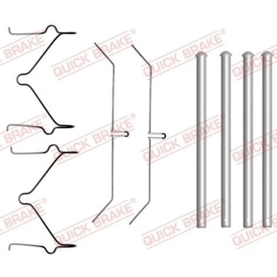 Abbildung von QUICK BRAKE 109 1701 Zubehörsatz, Scheibenbremsbelag TOYOTA: Land Cruiser 100