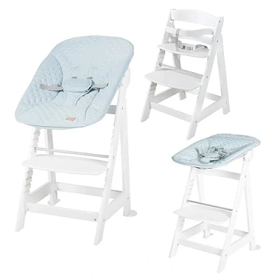 Abbildung von roba® Hochstuhl Born Up 2in1, Treppenhochstuhl mit Liegefunktion