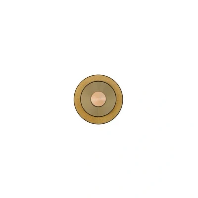 Abbildung von Forestier Cymbal S LED Wandleuchte, bronze