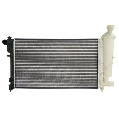 Abbildung von THERMOTEC D7P031TT Kühler, Motorkühlung 530 322 22 Kühlrippen mechanisch gefügt PEUGEOT: 106 II Schrägheck, CITROËN: Saxo Schrägheck