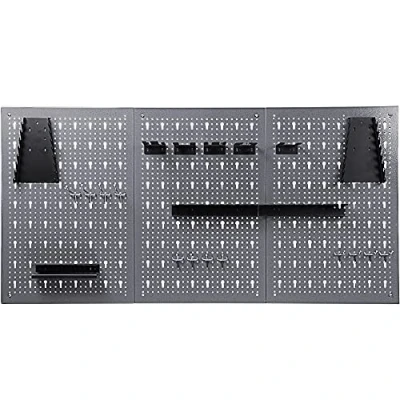 Abbildung von ONDIS24 Lochwand Jochen, 3 Stk., mit 22 Haken, BxTxH: 119,5x2,5x59,5 cm