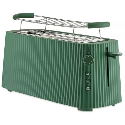 Abbildung von Alessi Toaster Plisse Grün 1700 W MDL15 GR von Michele De Lucchi