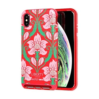 Abbildung von Tech21 Evo Luxe Liberty Azelia Schutzhülle für Apple iPhone Xs Max Rot
