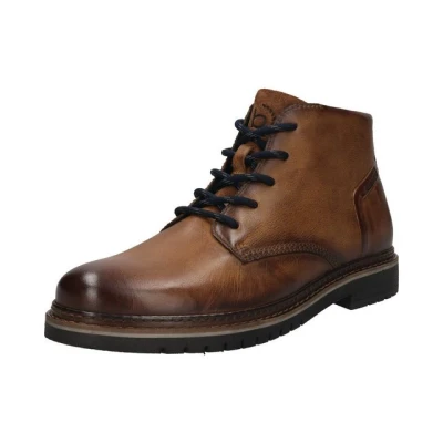 Abbildung von bugatti Schnürstiefelette, Herren, Größe: 42, Cognac Schuhe