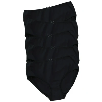 Abbildung von Ulla Popken 5 pack Slip, Damen, Größe: 46/48, Schwarz