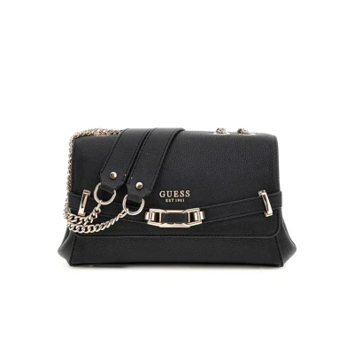Abbildung von Guess Silvye Xbody FLAP Umhängetasche, Damen, Größe: One Size, Black
