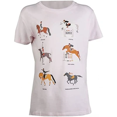 Abbildung von HKM Summer Milano T Shirt Rosa 146/152