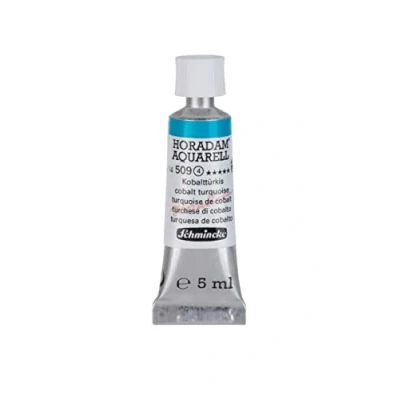 Abbildung von Schmincke HORADAM® AQUARELL feinste Künstler Aquarellfarben, Kobalttürkis 5 ml