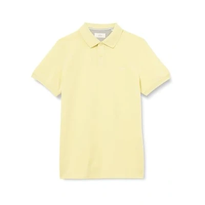 Abbildung von s.Oliver Poloshirt, Herren, Größe: Medium, Helles zitrone