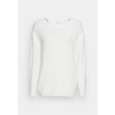 Abbildung von Lascana Flausch Strickpullover, Damen, Größe: 44/46, Naturweiß