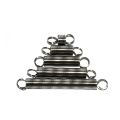 Abbildung von LATOOR 5 Stück Drahtdurchmesser 0,8 mm Zugfeder Außendurchmesser 10 Länge 25/30/35/40/45/50 Edelstahl mit Haken (Size : 40mm)