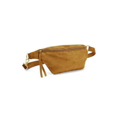 Abbildung von Elbsand Bauchtasche, aus Leder, Umhängetasche, Brusttasche, Schultertasche, Crossbody Bag