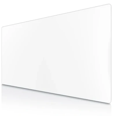 Abbildung von Titanwolf XXXL Übergröße Mauspad 1600x800mm, Gaming Mousepad Groß, 160x80 cm Tischunterlage Large Size, verbessert Präzision und Geschwindigkeit XXXL, für Logitech Maus Tastatur, Weiss
