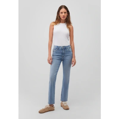 Abbildung von Mavi Kendra Jeans Slim Fit, Damen, Größe: 28x28, Lt brushed glam