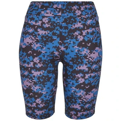 Abbildung von Urban Classics TECH Cycle Shorts, Damen, Größe: 33, Digital duskviolet camo