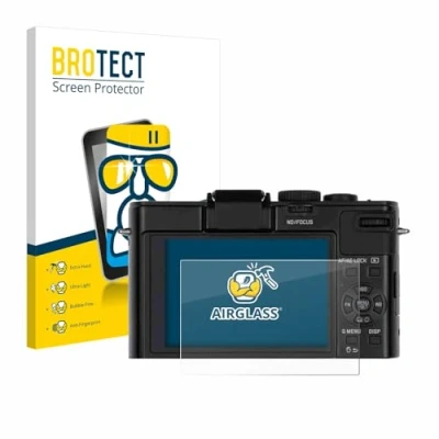 Abbildung von BROTECT Schutzglas für Leica D Lux 6 Schutzfolie Panzer Folie Glas [Extrem Kratzfest 9H, Anti Fingerprint, Ultra Transparent]