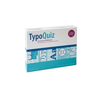 Abbildung von Typoquiz: Basiswissen Grafikdesign auf 100 Karten zum spielerischen Lernen