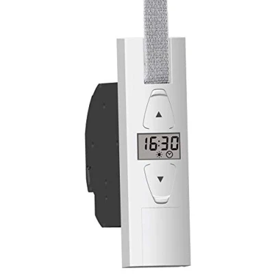 Abbildung von SuperRollo GW250 elektrischer Gurtwickler, Display &amp; Komfort, Unterputz, für 23 mm, Rolladenantrieb elektrisch, Rollladen bis 45 kg, SR10250