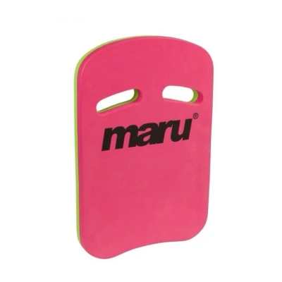 Abbildung von MARU Two Grip Fitness Kickboard, Pink/Limette, Einheitsgröße