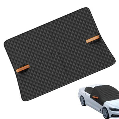 Abbildung von Auto Frontscheibenabdeckung 238x218cm Winter Windschutzscheiben Abdeckung Magnetische Windschutzscheibe Schneeabdeckung Sonnenschutz Frostschutz Frontscheibe Gegen Strahlung, Sonne, Staub, EIS