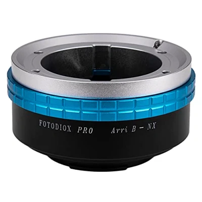 Abbildung von Fotodiox Pro Lens Mount Adapter Compatible with Arri Bayonet 16mm and 35mm Film Lenses on Samsung NX Cameras