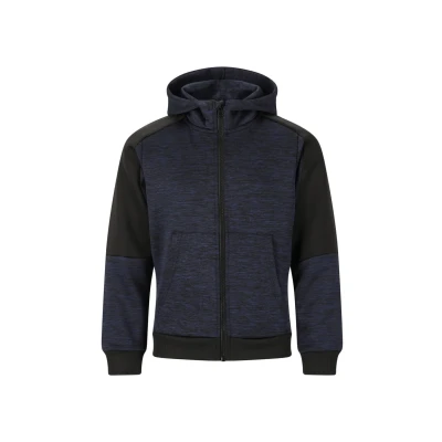 Abbildung von Zigzag Sweatjacke für Kinder, Größe: 128, Navy