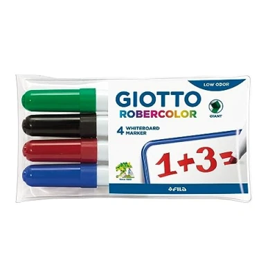 Abbildung von Giotto Rober Colour Whiteboard Marker, sortiert, 4 Stück