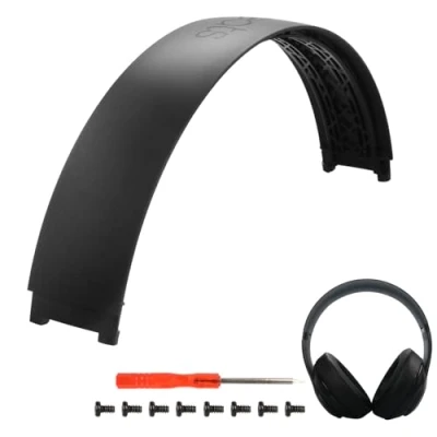 Abbildung von Sodorous Studio 2 Stirnband Ersatzteile Zubehör 3 Kopfband Reparaturset kompatibel mit 3.0 / Wireless (B0500 B0501) Top (Studio Matte Black)