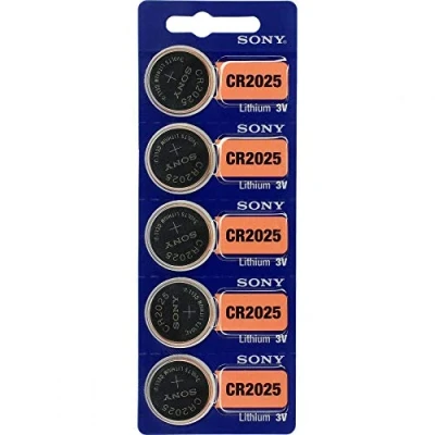 Abbildung von Sony CR2025 3 V Lithium Batterien (5 Stück)
