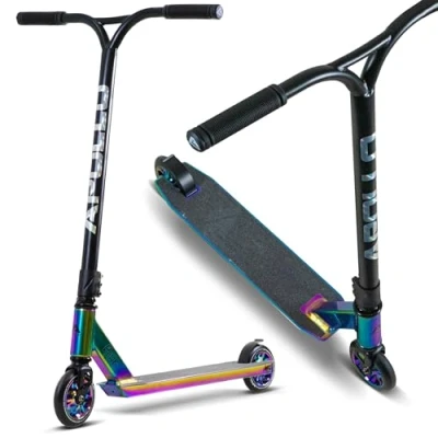 Abbildung von Apollo Stuntscooter Hawk Freestyle Kickscooter für Kinder und Erwachsene, Kinderroller, Trick Roller Jungen Mädchen ab 6 Jahren, Stunt Scooter Beginner erfahrene Kids,
