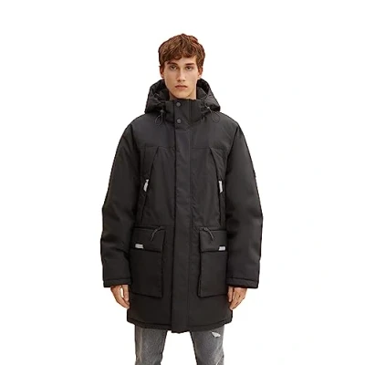 Abbildung von TOM TAILOR Denim Herren Artic Winterparka 1032436, 29999 Black, L