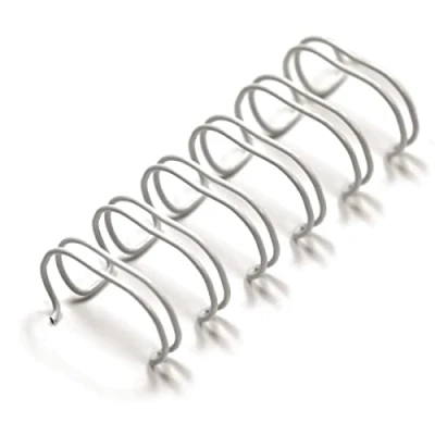 Abbildung von Albyco Wire O Drahtbinderkämme 6,4 mm Buchringe, Spiralbinder, Papier Binder, Drahtbinderucken, Wirebind, Binderucken draht, 1/4 Zoll bis zu 35 Blatt 100 Stück Weiß