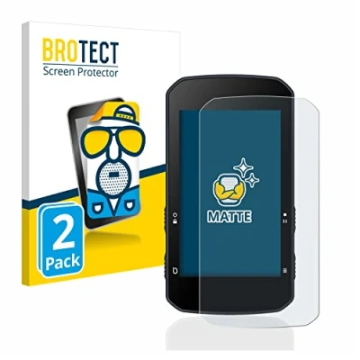 Abbildung von BROTECT Entspiegelungs Schutzfolie für Bryton Rider 750 (2 Stück) Matte Displayschutz Folie, Anti Reflex, Fingerprint