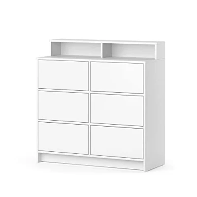 Abbildung von Vicco Kommode Naara, Weiß, 98.6 x 100.6 cm