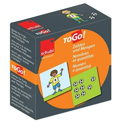Abbildung von schubi ToGo: Zahlen und Mengen (SCHUBI Spiele zur visuellen Wahrnehmung)