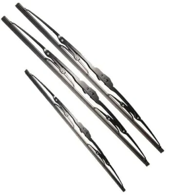 Abbildung von Recambo SCHEIBENWISCHER VORNE + HINTEN kompatibel für HYUNDAI Getz BJ 2002 2009 (3er Set: 325mm / 550mm)