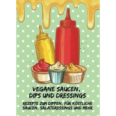 Abbildung von Vegane Saucen, Dips und Dressings Rezepte zum Dippen, für köstliche Salatdressings mehr: Kleines Rezeptbuch Verschenken (yummi waf.foodies mini books)
