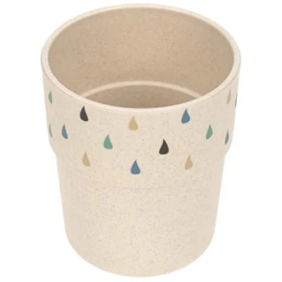 Abbildung von LÄSSIG Kinder Becher Trinkbecher Tasse Kindergeschirr ohne Melamin, BPA frei, für Spülmaschine und Mikrowelle/Mug Little Water Whale