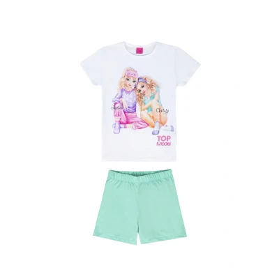 Abbildung von TOP Model Nachtwäsche Hose für Kinder, Größe: 140, Bright white