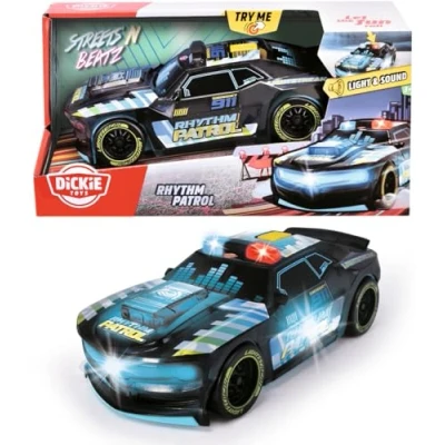 Abbildung von Dickie Toys Spielzeug Polizei Auto Go Action / Light &amp; Music Rhythm Patrol 203763008