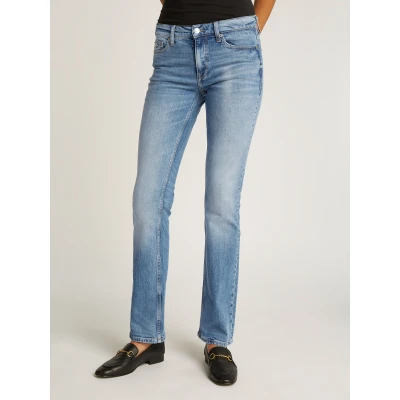Abbildung von Tommy Jeans Maddie Bootcut, Damen, Größe: 25x30, Denim light