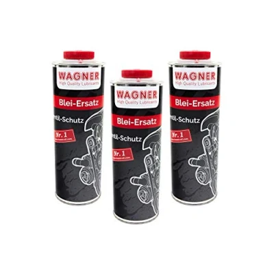 Abbildung von Blei Ersatz Bleiersatz 3 Liter WAGNER Zusatz Kraftstoff Additiv Benzin lead fuel