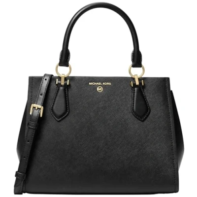 Abbildung von Michael Kors Marilyn Satchel Handtasche, Damen, Größe: One Size, Black