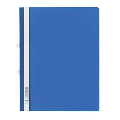 Abbildung von Durable Sichthefter mit Abheftschieber, überbreit, blau, 25er Packung, 258006