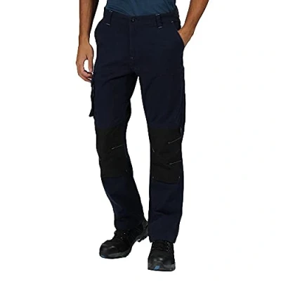 Abbildung von Regatta Herren Arbeitshose Stretch Tactical Threads mit Mehreren Taschen Skandal Löcher Marineblau, 36(EU 52)