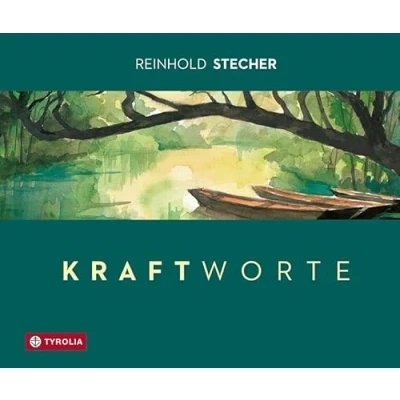 Abbildung von Kraftworte: Stärkende Bilder und Gedanken. Mit Aquarellen des Autors. Herausgegeben von Peter Jungmann. Das kleine Mut mach Geschenkbuch
