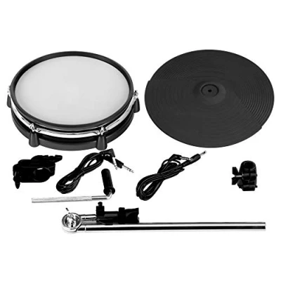 Abbildung von XDrum DD 530 Mesh Add On Pack (Erweiterungs Set für E Drum Set, 10&quot; Head, Tom Pad, 12&quot; Becken Dual Zone, Choke Funktion, Roland kompatibel, inkl. Klemmen, Haltearm und Kabel)