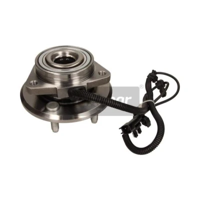 Abbildung von MAXGEAR 33 1041 Radlagersatz Vorderachse mit integriertem ABS Sensor 155 DODGE: Nitro SUV, JEEP: Cherokee IV